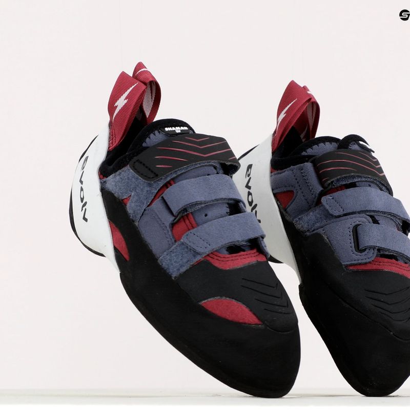 Buty wspinaczkowe Evolv Shaman LV beet red/slate 6