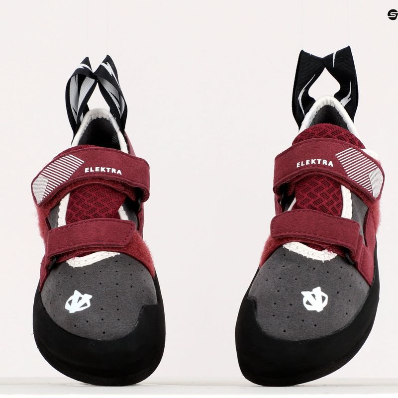 Buty wspinaczkowe damskie Evolv Elektra grey/merlot 9