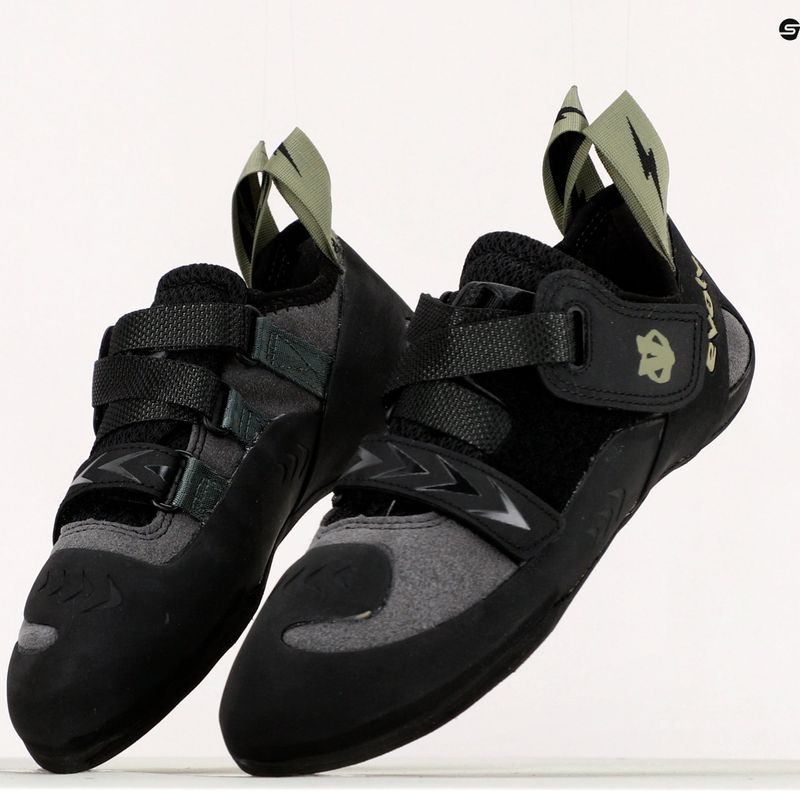 Buty wspinaczkowe męskie Evolv Kronos black/olive 6