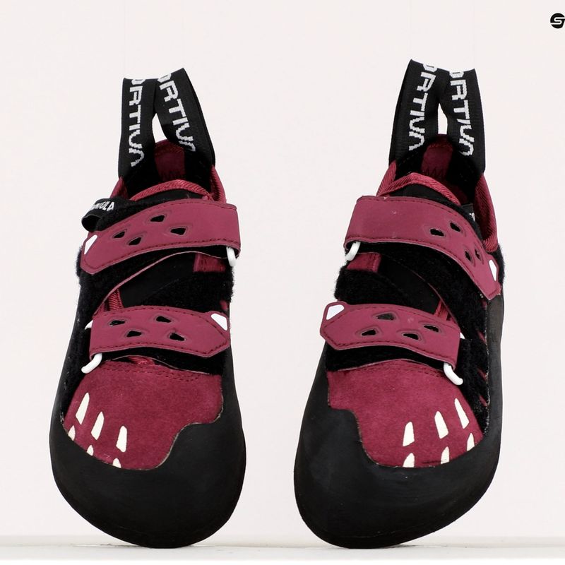 Buty wspinaczkowe damskie La Sportiva Tarantula SS24 red plum 9