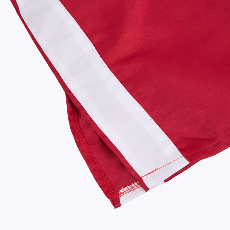 Spodenki bokserskie męskie Cleto Reyes Satin Boxing red/white 4