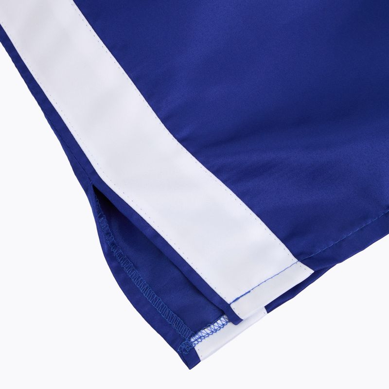 Spodenki bokserskie męskie Cleto Reyes Satin Boxing blue/white 4