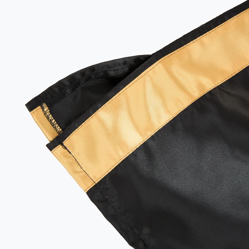Spodenki bokserskie męskie Cleto Reyes Satin Boxing black/gold 4