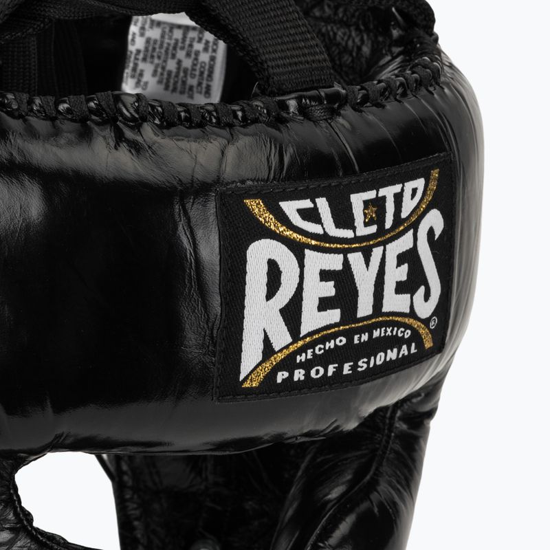 Kask bokserski Cleto Reyes Cheek Protectors Leather black 4