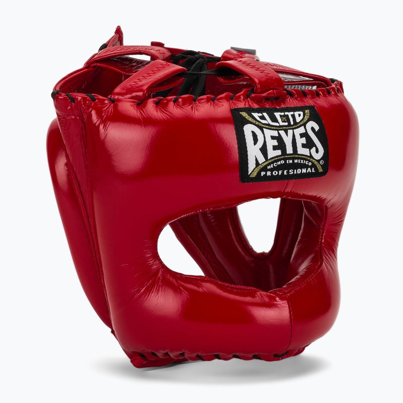 Kask bokserski Cleto Reyes With Pointed Face Nylon Bar red