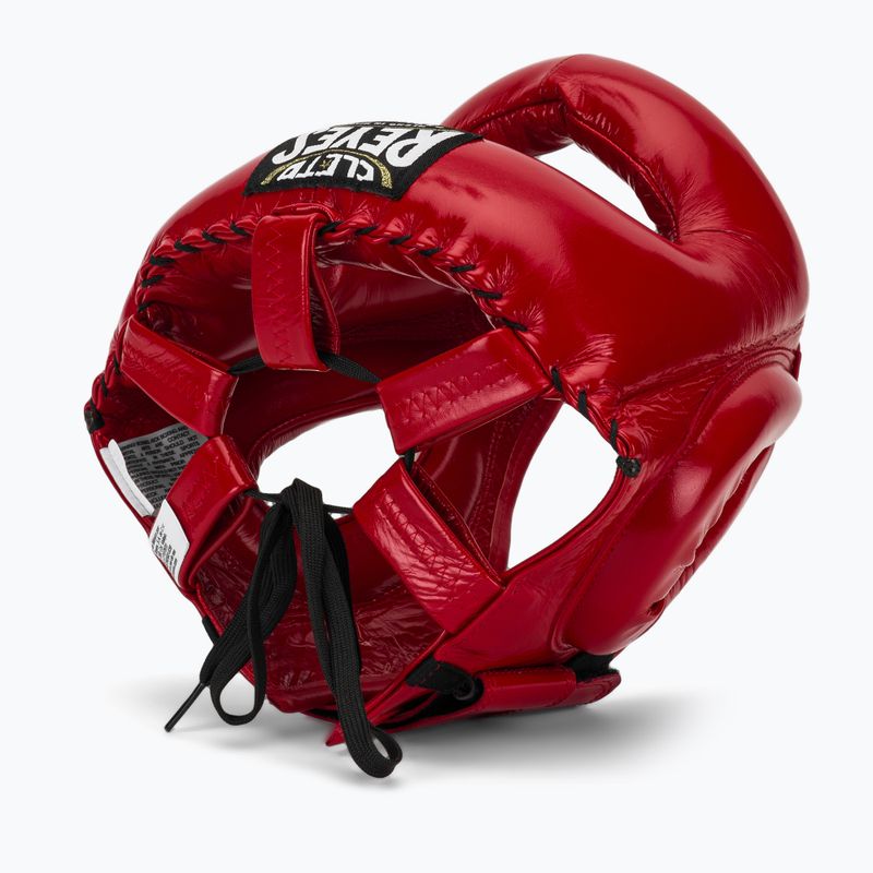 Kask bokserski Cleto Reyes With Pointed Face Nylon Bar red 6