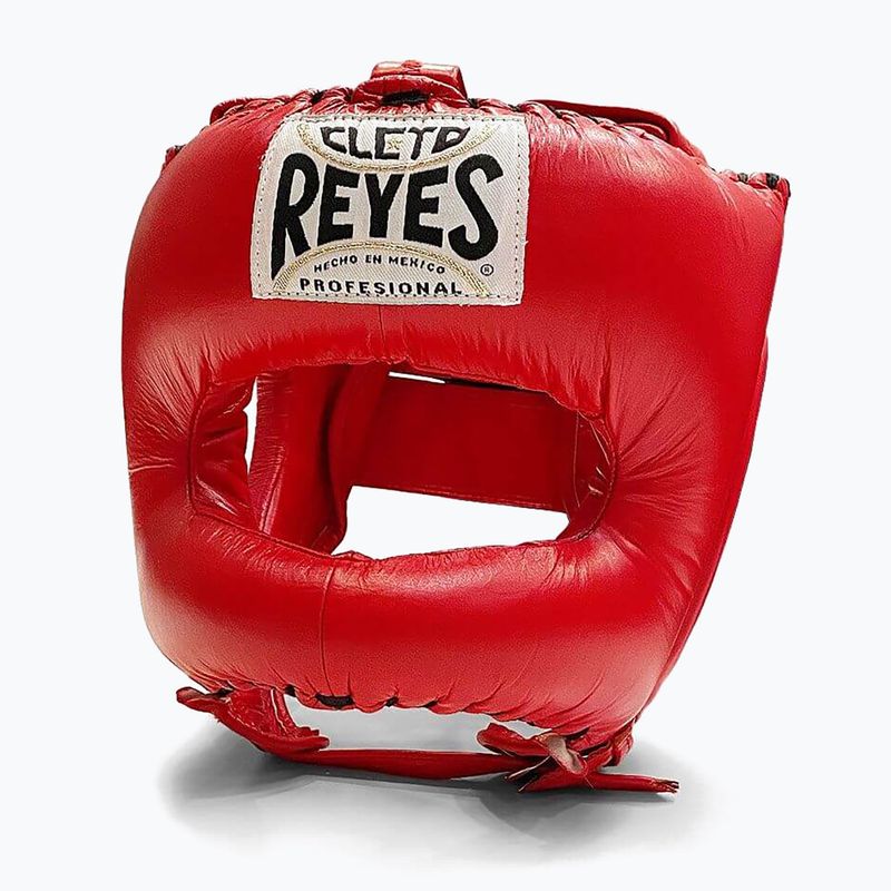 Kask bokserski Cleto Reyes With Pointed Face Nylon Bar red