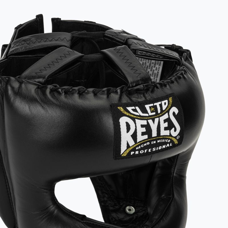 Kask bokserski Cleto Reyes With Pointed Face Nylon Bar black 4