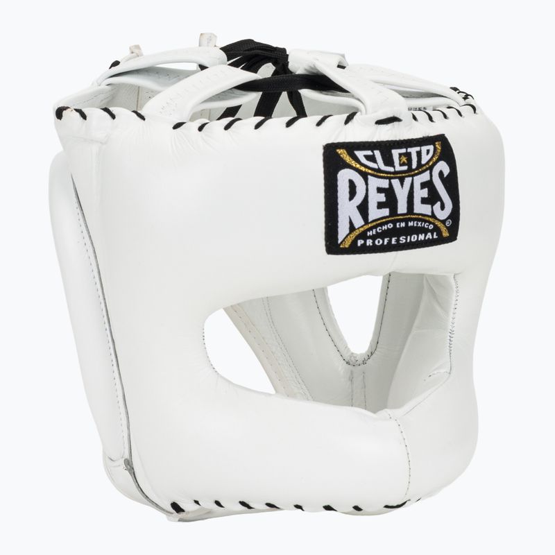 Kask bokserski Cleto Reyes With Pointed Face Nylon Bar white