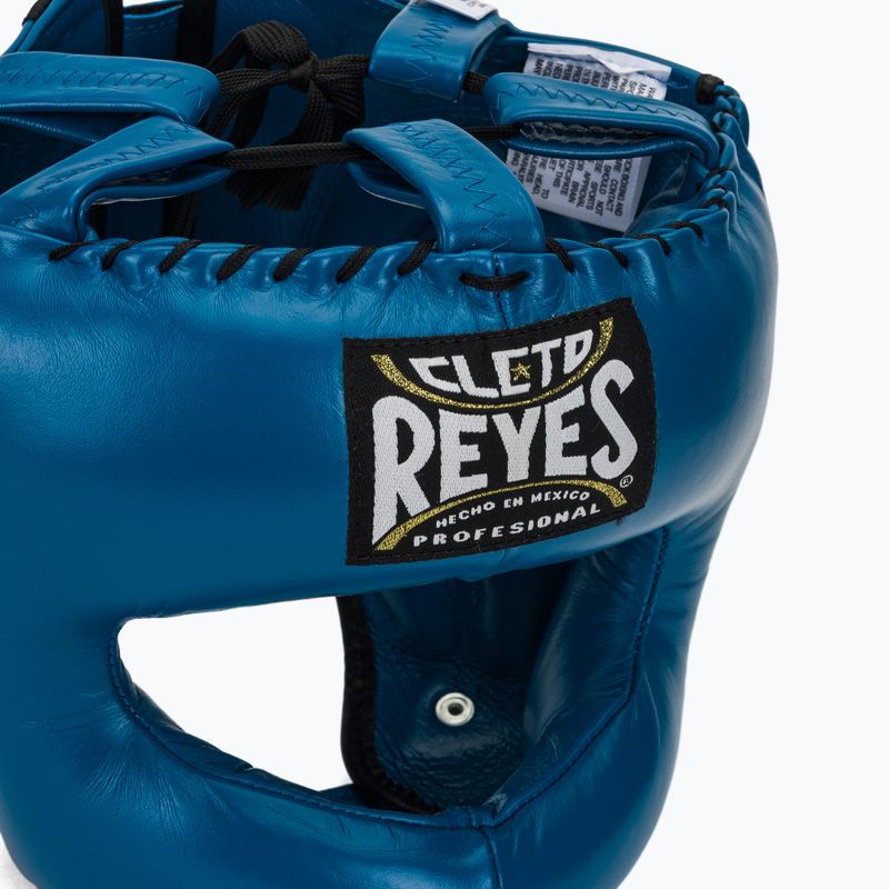 Kask bokserski Cleto Reyes With Pointed Face Nylon Bar blue 4