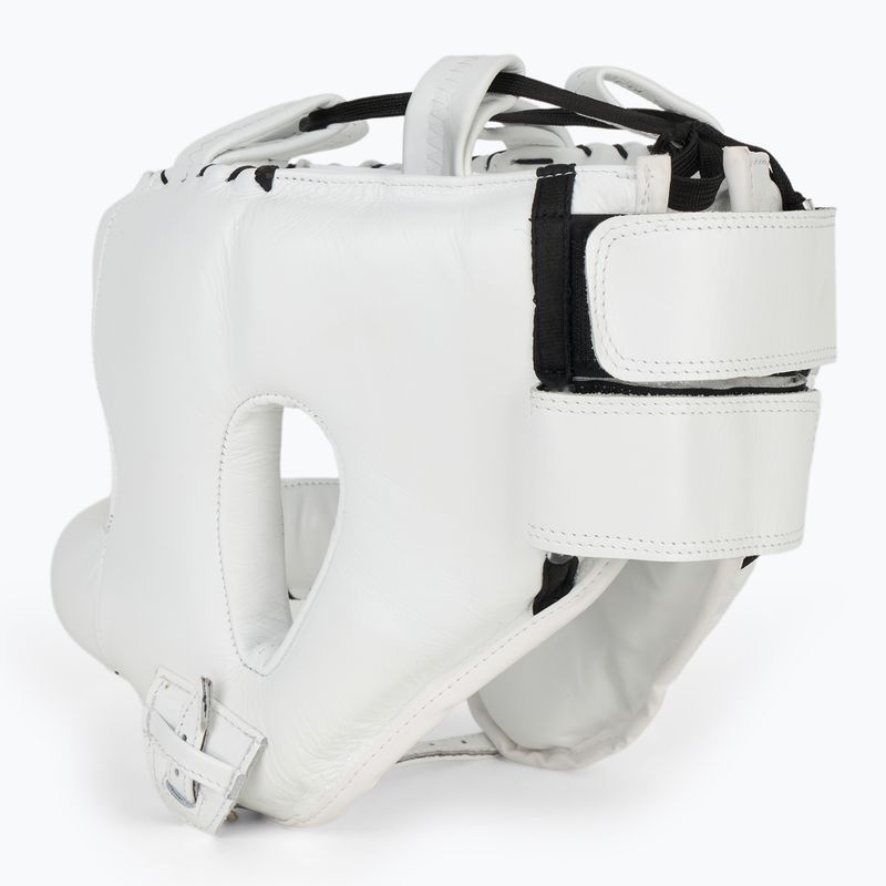 Kask bokserski Cleto Reyes With Round Face Bar white 3