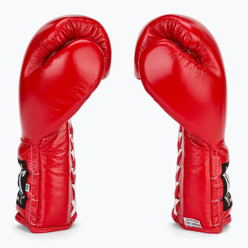 Rękawice bokserskie Cleto Reyes Lace Up Sparring red 4