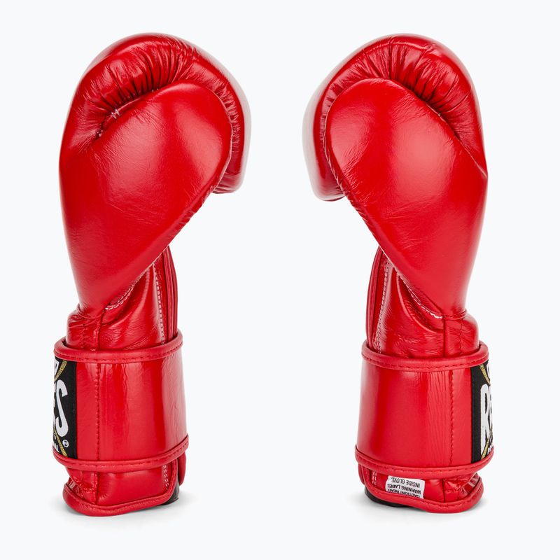Rękawice bokserskie Cleto Reyes Velcro Sparring red 4