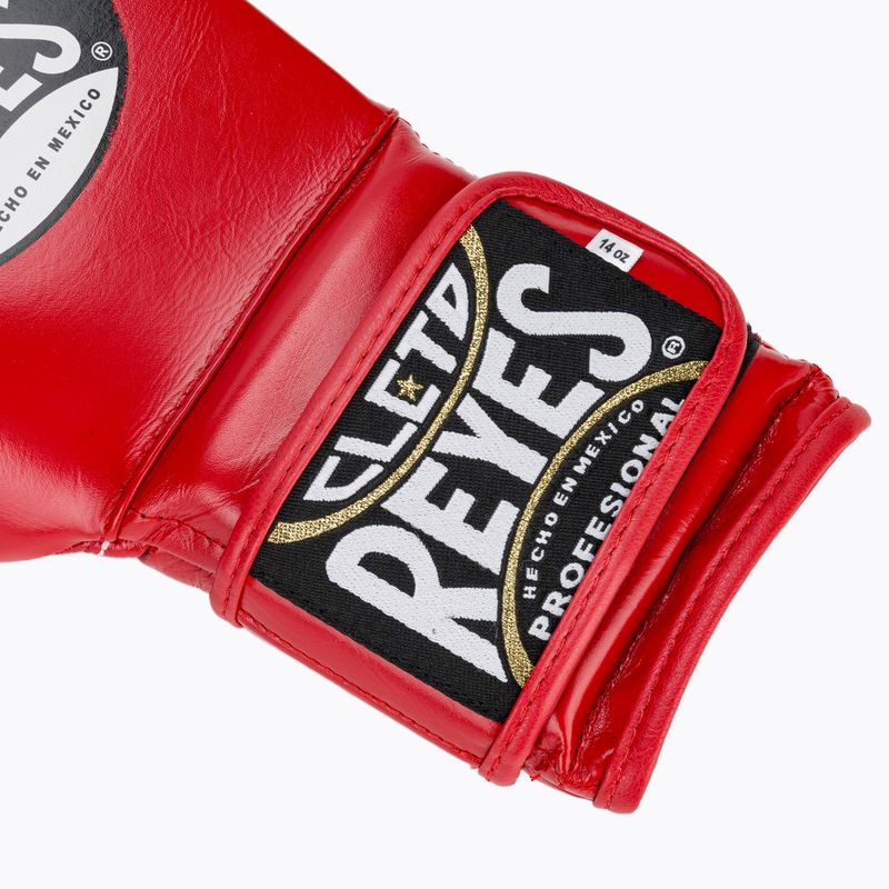 Rękawice bokserskie Cleto Reyes Velcro Sparring red 6