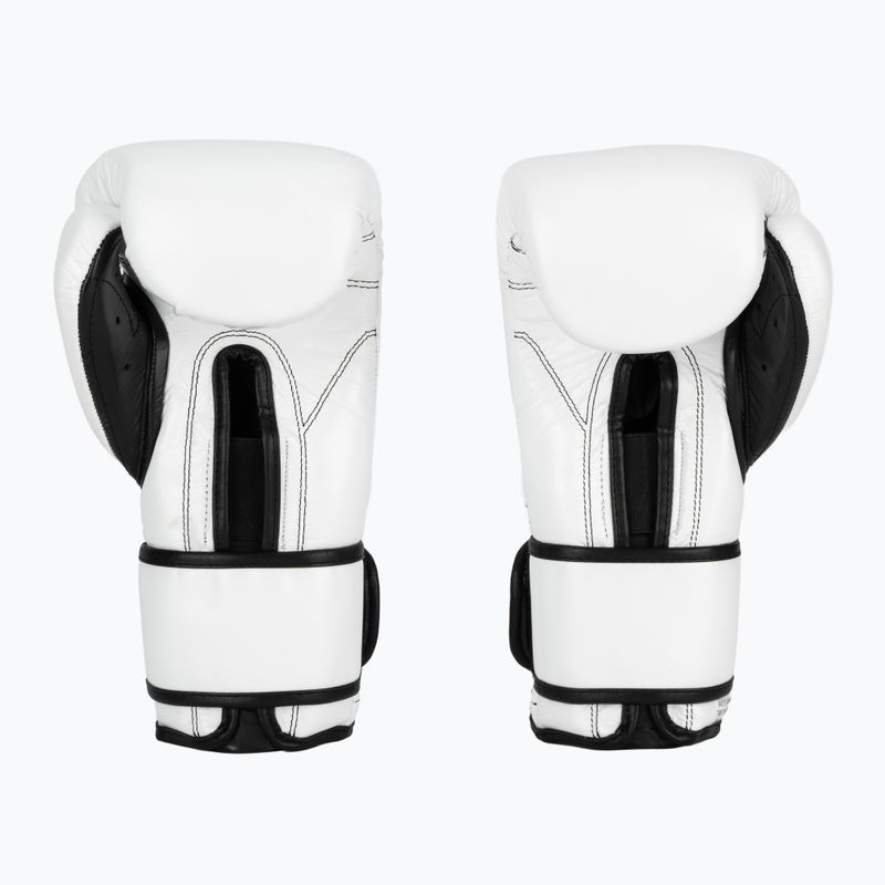 Rękawice bokserskie Cleto Reyes Velcro Sparring white/black 2