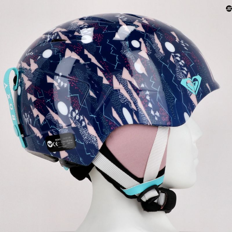 Kask snowboardowy dziecięcy ROXY Slush Girl medieval blue 9