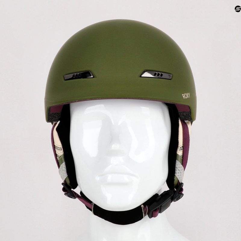 Kask snowboardowy ROXY Angie burnt olive 9
