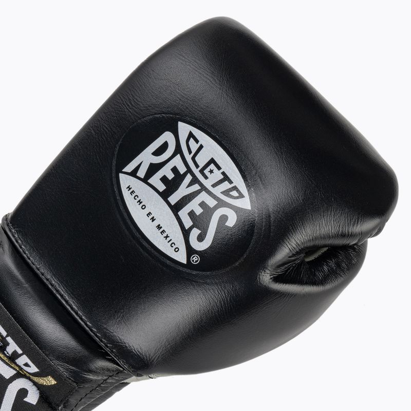 Rękawice bokserskie Cleto Reyes Lace Up Sparring black 5