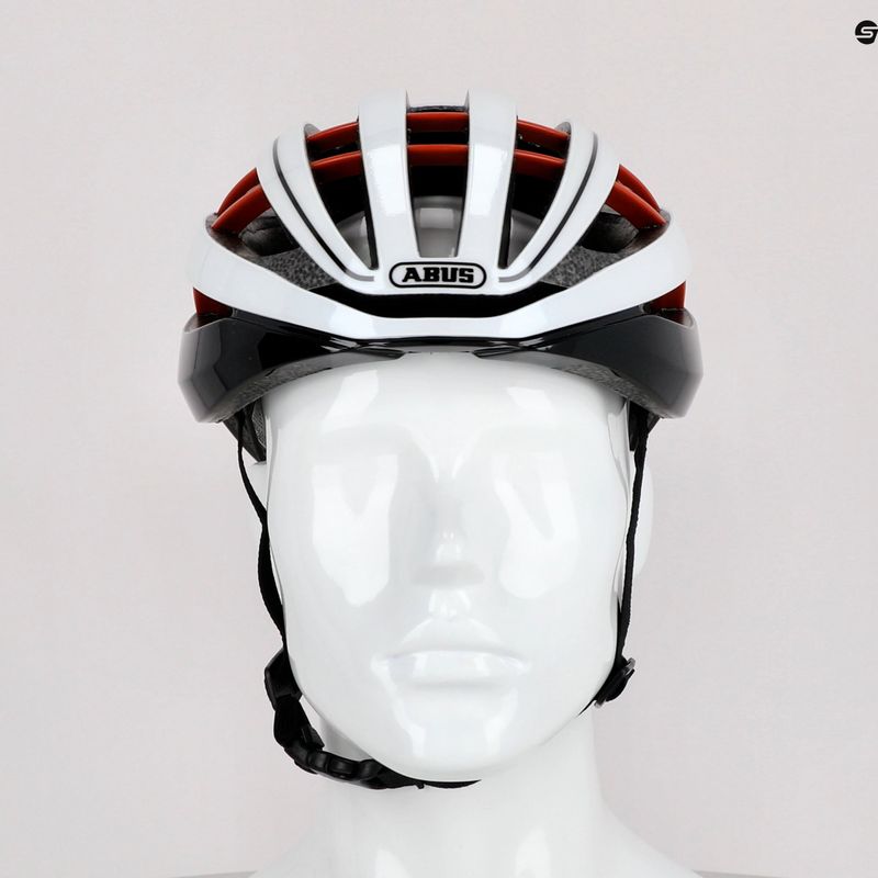 Kask rowerowy ABUS Aventor blaze red 9