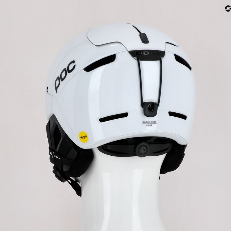 Kask narciarski POC Obex MIPS hydrogen white 9