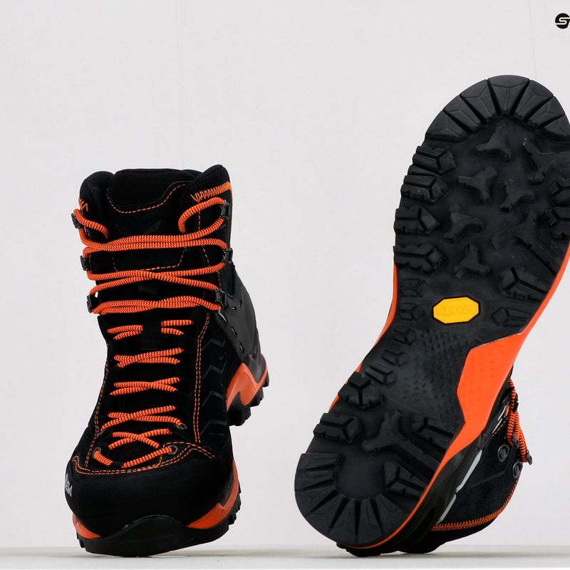 Buty trekkingowe męskie Salewa MTN Trainer Mid GTX asphalt/fluo orange 10