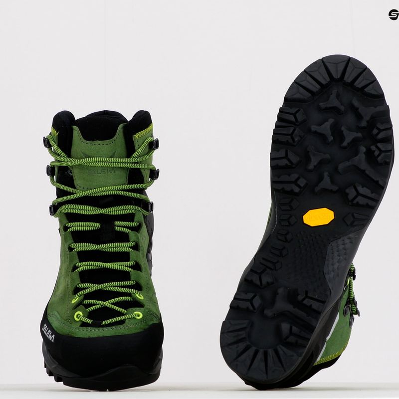 Buty trekkingowe męskie Salewa MTN Trainer Mid GTX myrtle/fluo green 10