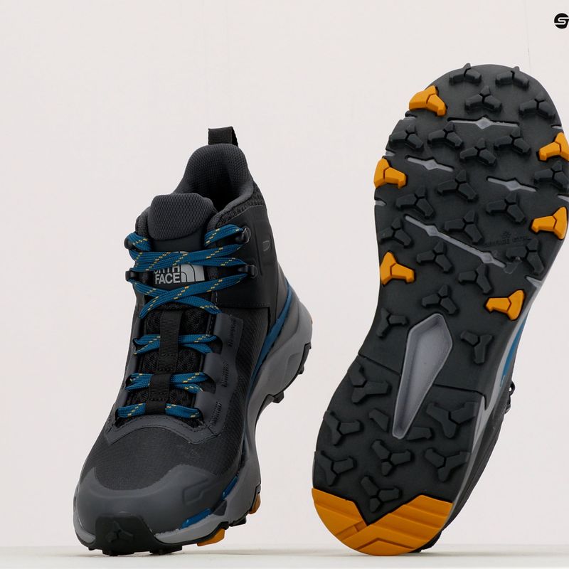 Buty turystyczne męskie The North Face Vectiv Exploris Mid Futurelight zinc grey/asphalt grey 15