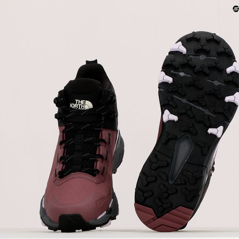 Buty turystyczne damskie The North Face Vectiv Exploris Mid Futurelight wild ginger/black 15