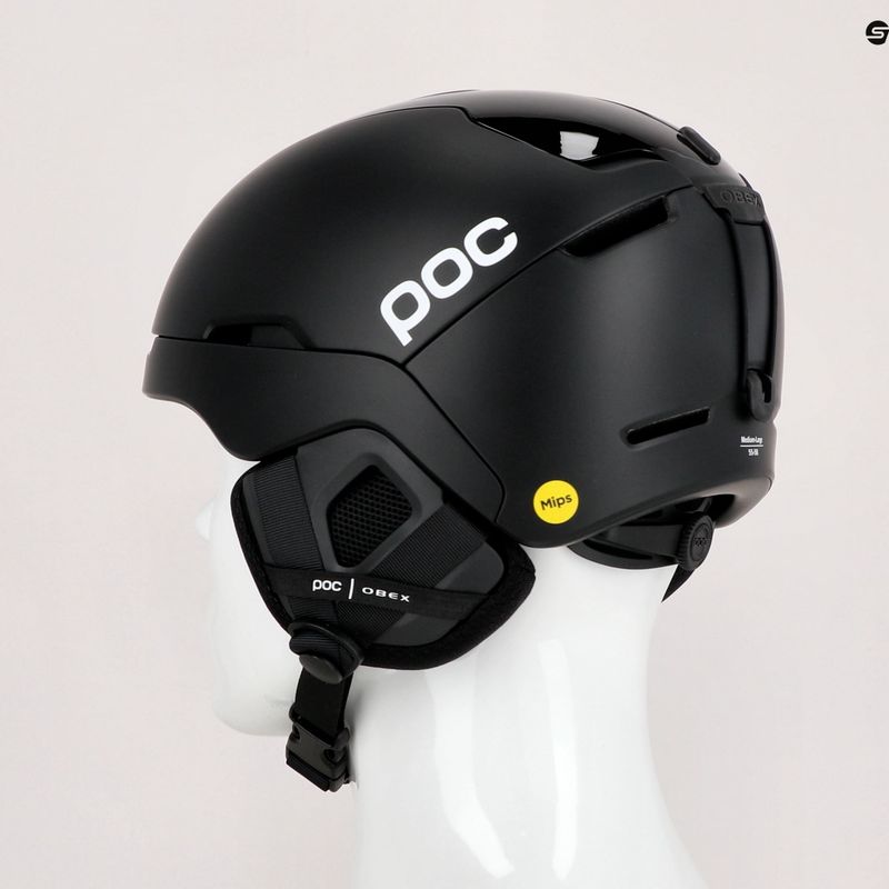 Kask narciarski POC Obex MIPS uranium black matt 9