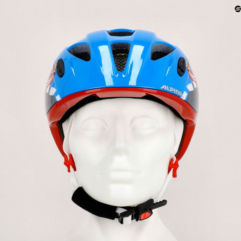 Kask rowerowy dziecięcy Alpina Ximo Flash red car 9