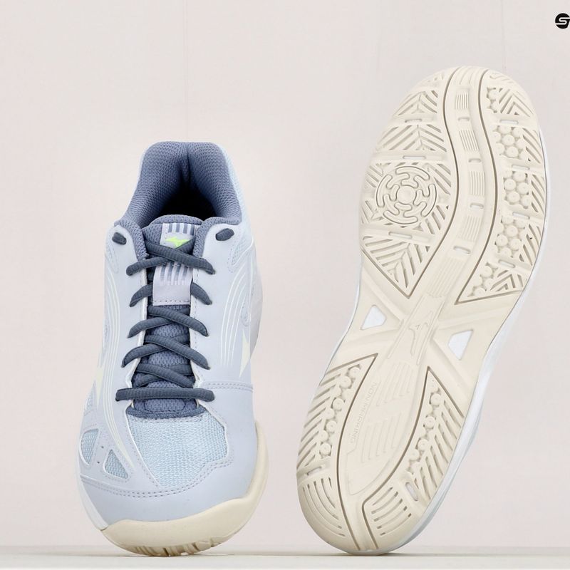 Buty do siatkówki damskie Mizuno Cyclone Speed 3 szare 13