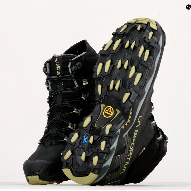 Buty trekkingowe męskie La Sportiva Ultra Raptor II Mid Leather GTX black/cedar 15