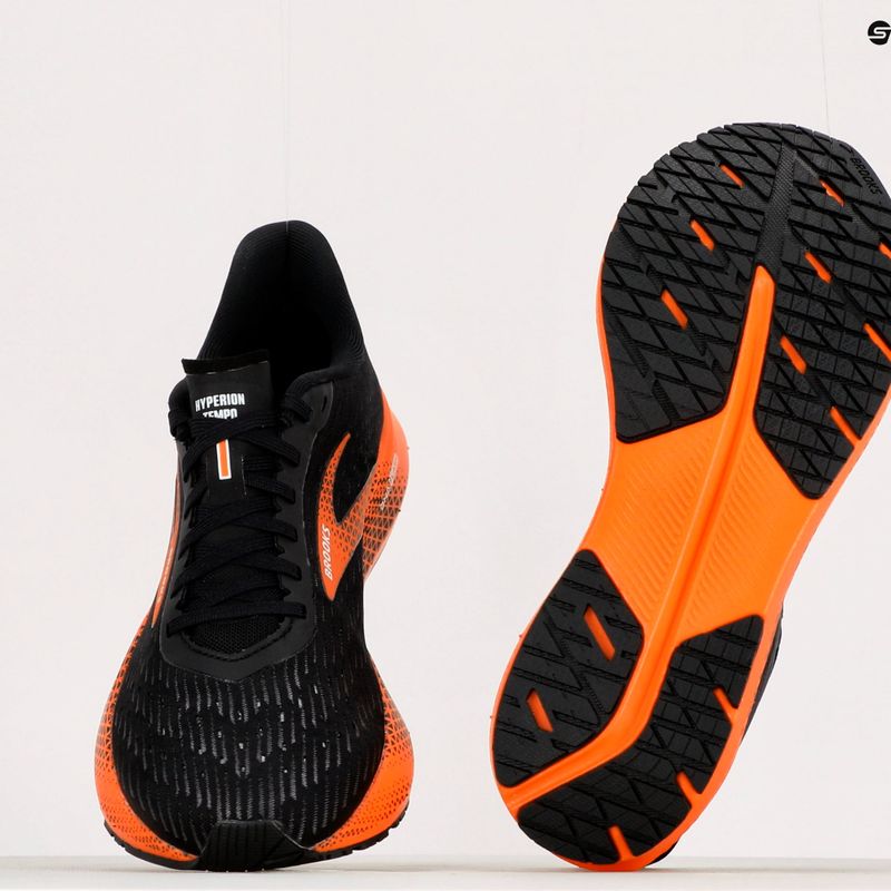 Buty do biegania męskie Brooks Hyperion Tempo black/flame/grey 17