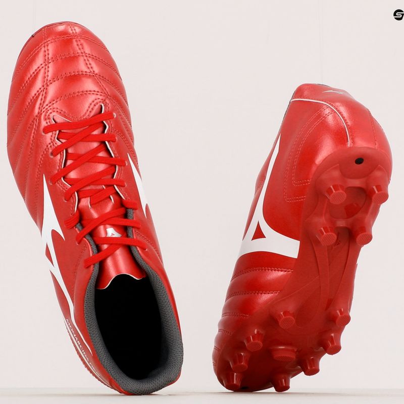 Buty piłkarskie męskie Mizuno Monarcida II Sel MD czerwone P1GA222560 16