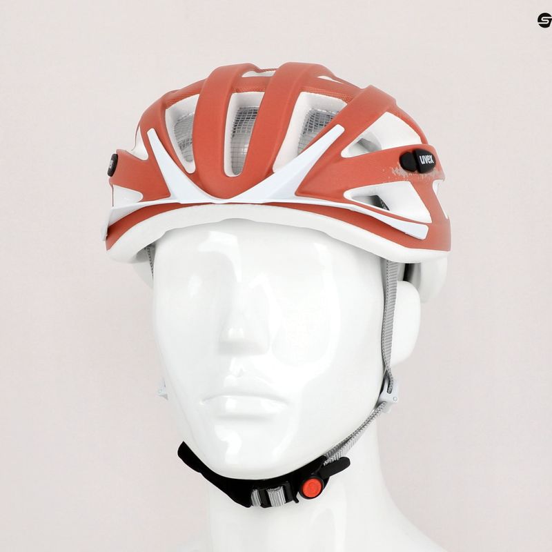 Kask rowerowy UVEX Air Wing CC dust rose/grapefruit mat 8