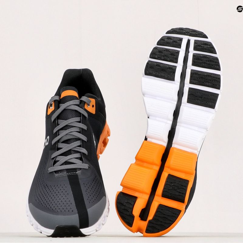 Buty do biegania męskie On Running Cloudflow black/turmeric 17