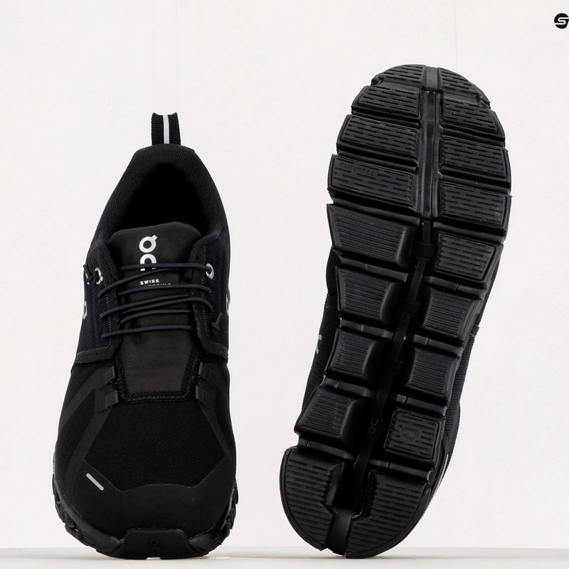 Buty męskie On Running Cloud 5 Waterproof black 12