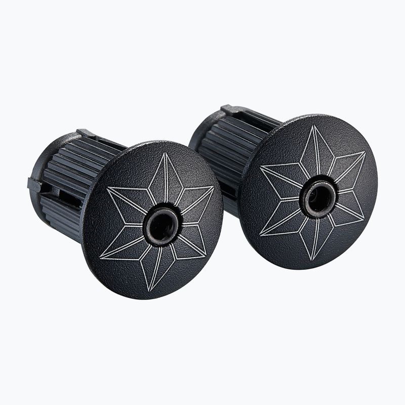 Owijka na kierownicę SUPACAZ Super Sticky Kush Gravel 3.2 mm black/ano black plugs 3