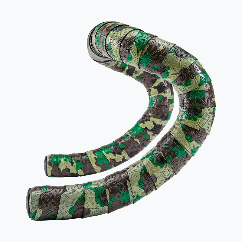 Owijka na kierownicę SUPACAZ Super Sticky Kush Gravel 3.2 mm camo/ano black plugs