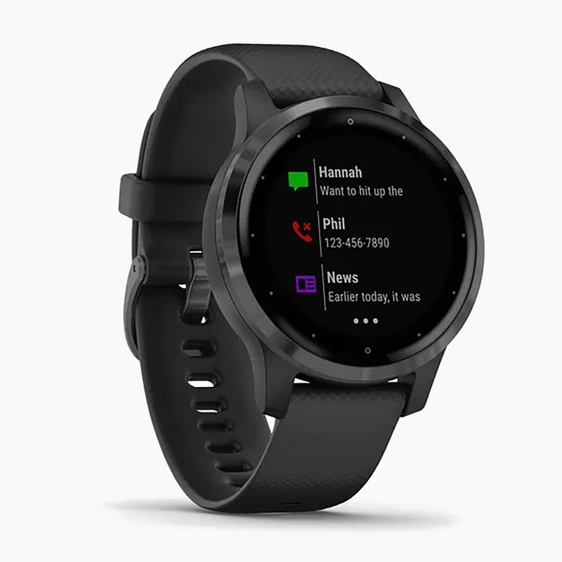 Zegarek Garmin Vivoactive 4S czarny 010-02172-13 3
