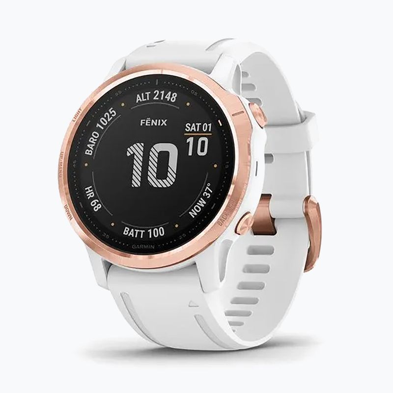 Zegarek Garmin Fenix 6S Pro biały 010-02159-11