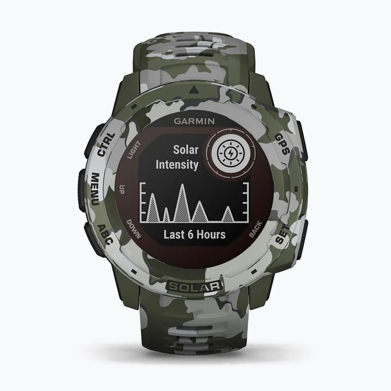 Zegarek Garmin Instinct Solar Camo Edition zielony 010-02293-06 2