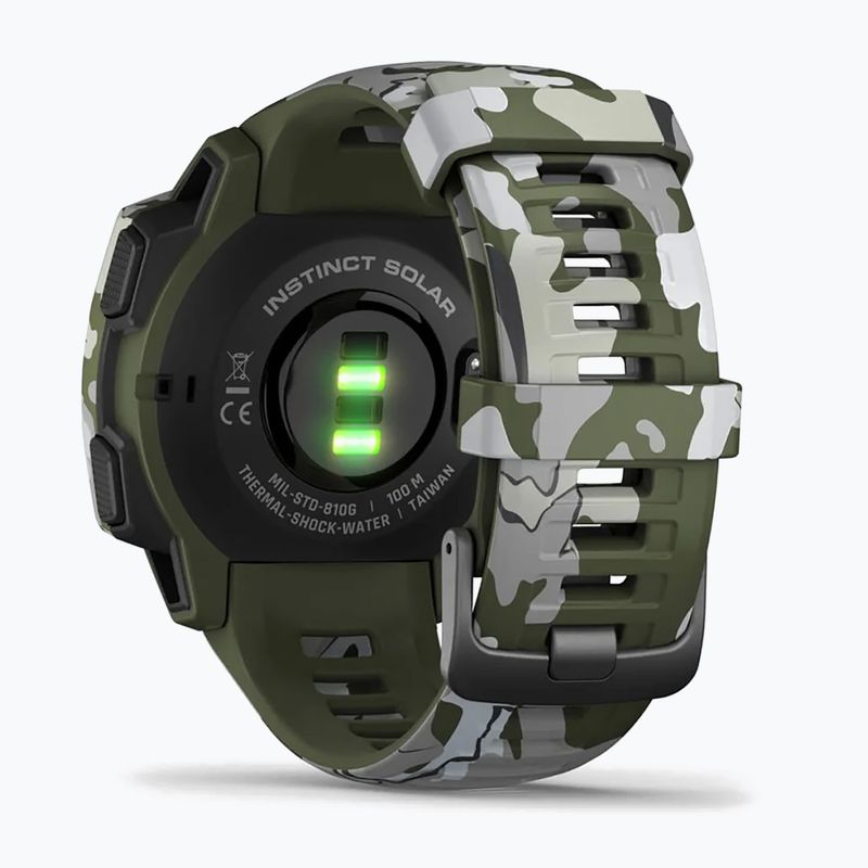 Zegarek Garmin Instinct Solar Camo Edition zielony 010-02293-06 6