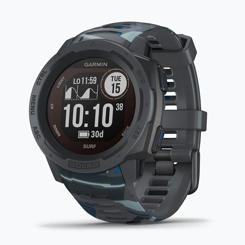 Zegarek Garmin Instinct Solar Surf Edition czarny 010-02293-07