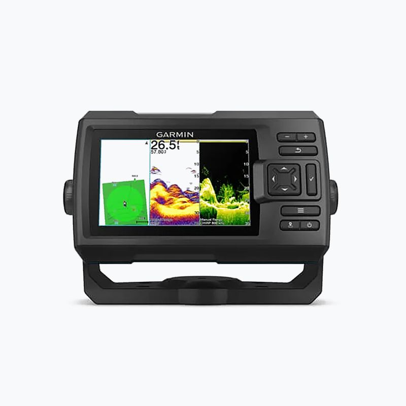 Echosonda wędkarska Garmin Striker Vivid 5CV z przetwornikiem GT20 czarna 010-02551-01