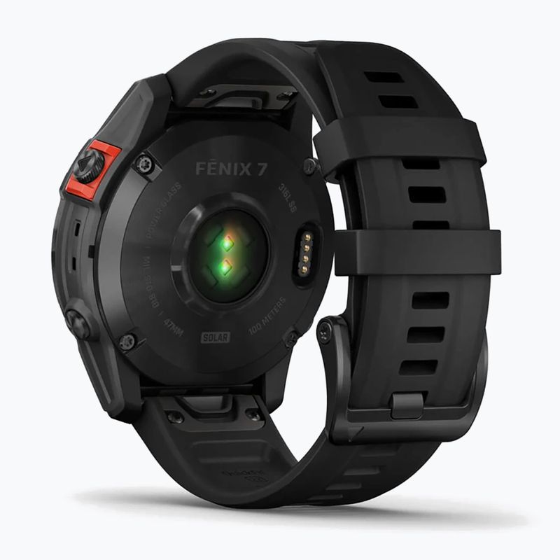 Zegarek Garmin Fenix 7 Solar Hrm Elevate Ox czarny 010-02540-11 6