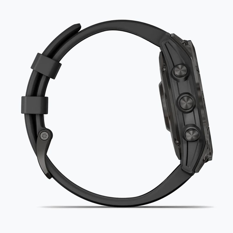 Zegarek Garmin Fenix 7 Sapphire Solar Hrm Elevate Ox czarny 010-02540-21 4