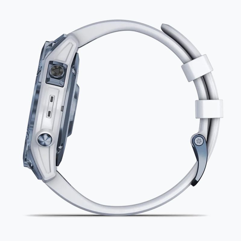 Zegarek Garmin Fenix 7 Sapphire Solar Hrm Elevate Ox niebieski 010-02540-25 5