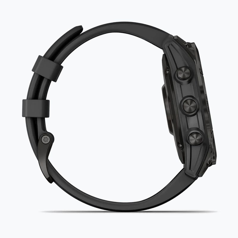 Zegarek Garmin Fenix 7 Sapphire Solar Hrm Elevate Ox czarny 010-02540-35 4