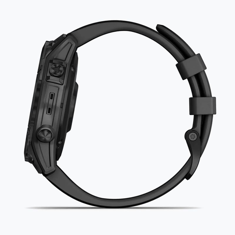 Zegarek Garmin Fenix 7 Sapphire Solar Hrm Elevate Ox czarny 010-02540-35 5